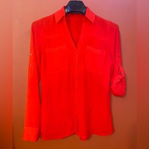 Express Portofino blouse red
